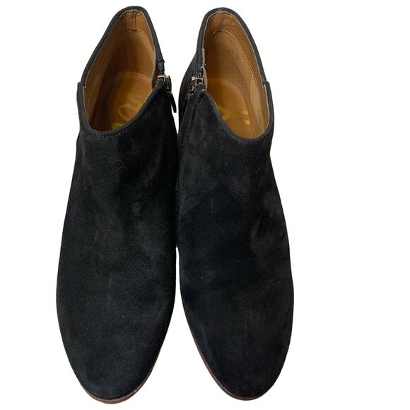 Sam Edelman black suede petty boots - Picture 5 of 6